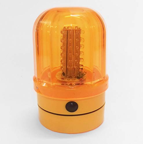 Magnetic Beacon Light LED Battery Powered Rotating Hazard Warning Strobe