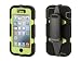 Griffin GB35681 Survivor Case for iPhone 5/5S - 1 Pack - Retail Packaging - Black/Lime
