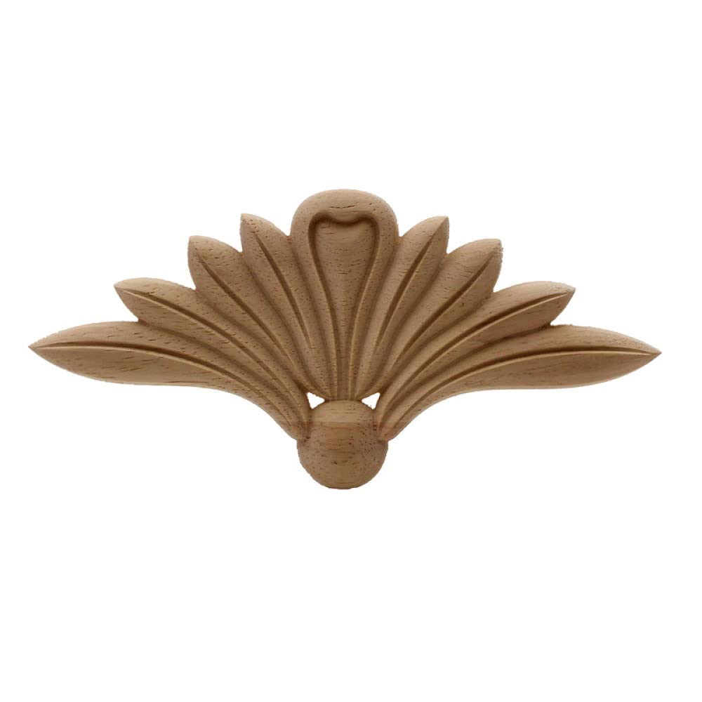 Applique de meuble Youther en bois sculpté de haute précision 18.5cm