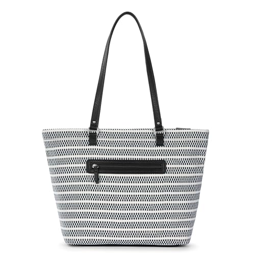 Bolso Sakroots Metro Tote grande con cierre y doble correa miniatura 5