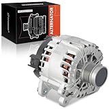 A-Premium Alternator Compatible with Volkswagen Jetta 2016 2017 2018, L4 1.4L, 1 Blade, 140Amp 12V