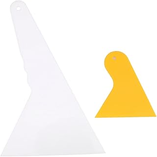 Wakauto 2 Peças Rodo Para Pára-Brisa De Carro Rodo Ferramentas Automotivas Ferramentas Automotivas Rodo De Vidro Raspador De Lavagem De Vinil De Carro Raspador De Folha De Carro Raspador