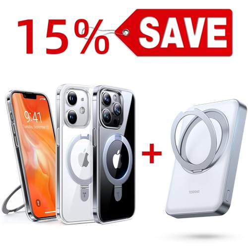 TORRAS 10000mAh Magsafe Power Bank — Buy Together to Save 15%
