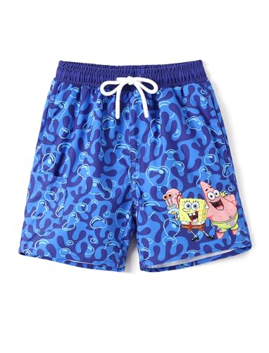 Image of SPONGEBOB SQUAREPANTS Family Matching Swimwear Set, UPF 50+ Quick-Dry Beachwear for Girls，Boys,Women & Men, Multicolor