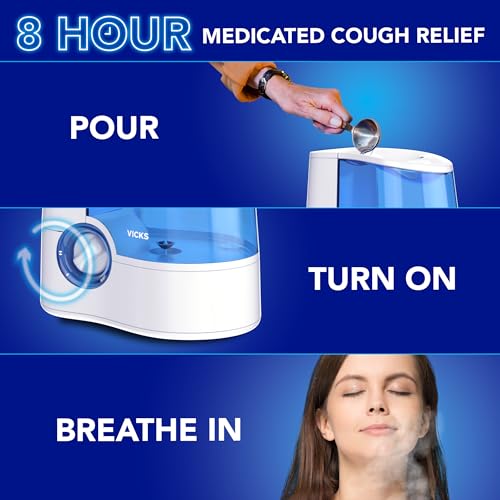 Image of Vicks VapoSteam Lavender, Medicated Liquid Camphor, 8 Oz