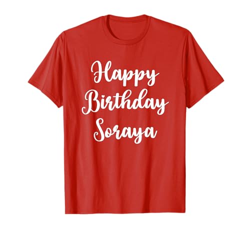 Photo de Joyeux Anniversaire Soraya T-Shirt