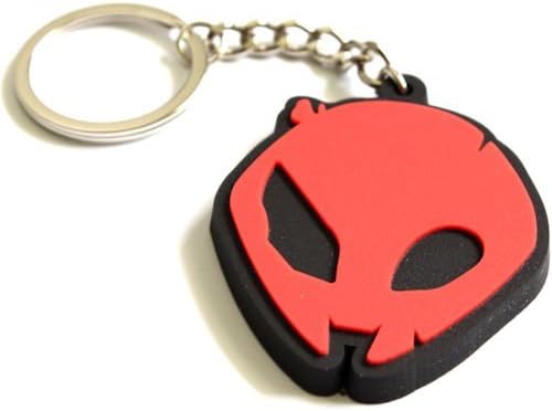 SBR S1000RR S1000R HP4 Motorsport Red Alien Head Key Chain Fob Ring 2015+ Style for BMW