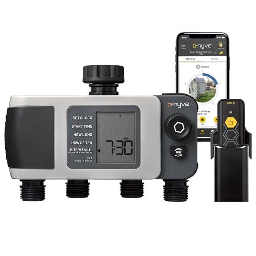 Orbit 24639 B-hyve XD 4-Port Smart Hose Watering Timer with Wi-Fi Hub