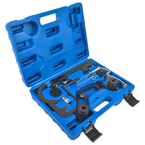 Bisenya Juego de herramientas de ajuste del motor, cadena de distribución, herramienta de bloqueo compatible con 2.0 N47 N47S 2007-2015 E81 E82 E90 E60 E61 F12 X1 X3 X5 X6