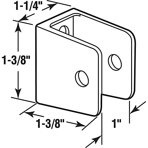 Sentry Supply 656-6419 U-Bracket, For 1 Inch Panels thumb #1