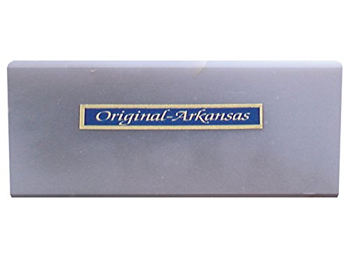 Stubai 534907 Pierre à Affûter Original Arkansas Dur, Gris, 95 x 40 x 10/2 mm