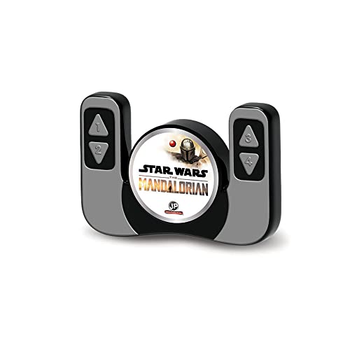 Star Wars Mandalorian [2021 Upgrade Grogu Baby Yoda Movie - 9" RC Car with Remote Controller - 2.4 GHz Radio Control Razor Crest - Image 5