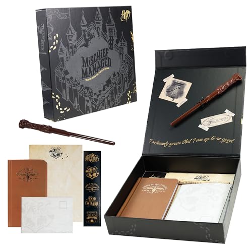 Stylo et carnet Harry Potter pour surmonter le manque d'inspiration au bureau
