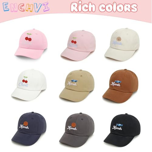 Personalized Baby Infant Baseball Cap Custom Boys Girls Embroidered Sun Hat Custom Trucker Hats for Toddler Kids2