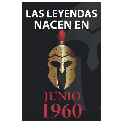 Las leyendas nacen en Junio 1960: Regalo de cumpleaños perfecto para hombre y mujer de 61 años I Cita positiva , humor I Cuaderno , diario , libro de ... I Idea original para el 61 cumpleaños