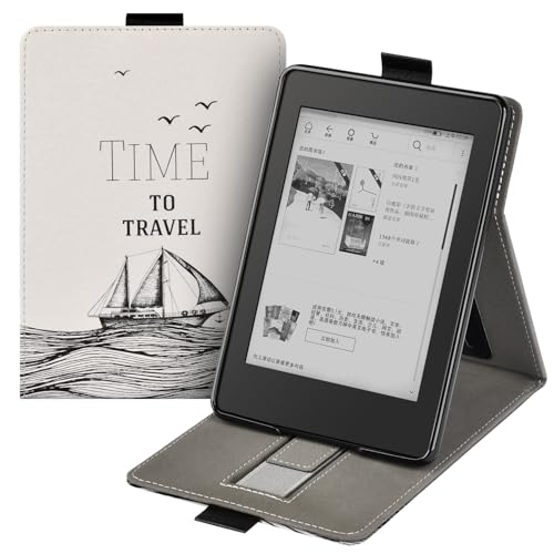 �J�o�[ for 6�C���` Kindle paperwhite��10����2018�N����[�^��:PQ94WIF]�A�X�^���h�ȃP�[�X�I�[�g�E�F�C�N/�X���[�v�@�\�t��,�ی�P�[�X�w�ʃ}�O�l�b�g�Ǝ莝���@�\�t��