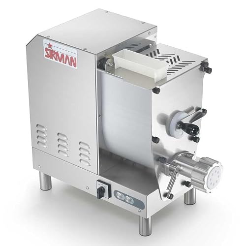 Bonsenkitchen Commercial Pasta Extruder - 600W Heavy Duty Pasta Maker