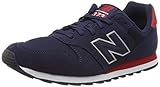 Azul New Balance 373 Zapatillas Hombre, Azul (Navy/Red Navy/Red), 41.5 EU