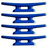 Laorde Nylon Boat Cleats Navy Blue, 4