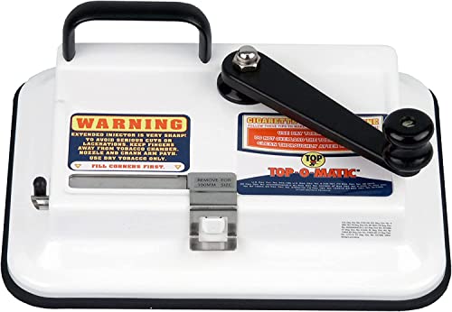 Preisvergleich Produktbild OCB TOP-O-Matic (Topomatic) Zigarettenstopfmaschine, Edelstahl, Weiß, Breit