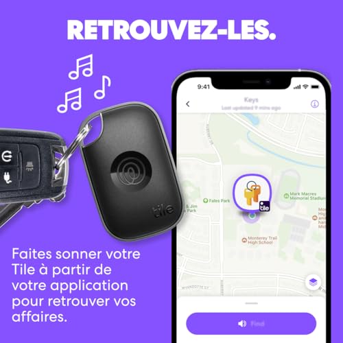 Tracker Bluetooth Tile Pro : Retrouvez Vos Clés et Sacs Égarés Facilement - 3