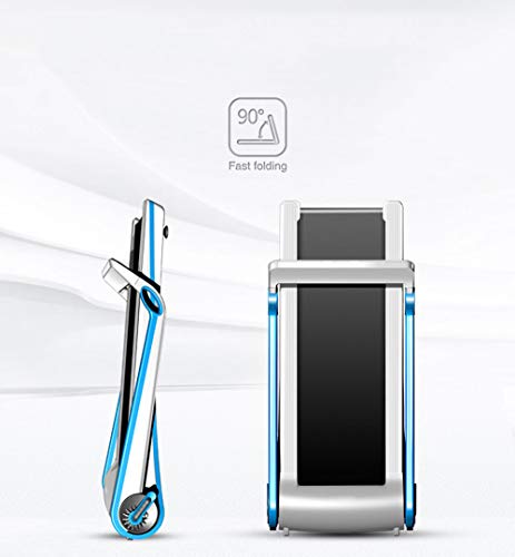 Image of Folding Treadmills Treadmills, Foldable Electric Treadmill with LCD Touch Screen Wireless Connection Gym Home