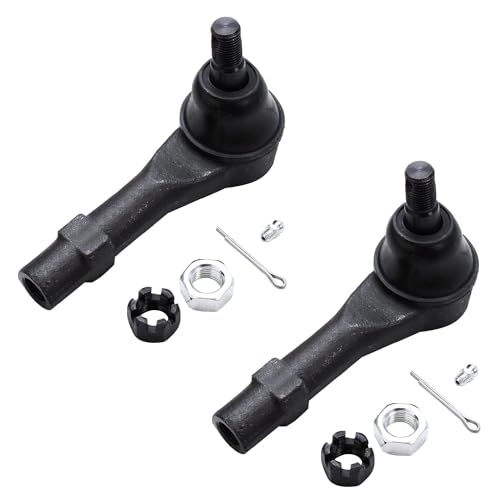 Image of Detroit Axle - 4.0L Front End Suspension Kit for 2002-2003 Ford Explorer Mercury Mountaineer 4 Upper & Lower Control Arms w /Ball Joints 4 Inner & Outer Tie Rod End Links Replacement - 8pc Set