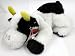 Russ Berrie peluche nero e bianco così soffice peluche imbottito mucca, Mathilda # 20022 Dimensioni: 30,5 cm Retired