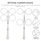 iplusmile 2 Stück Brillenausrüstung Zubehör Flipper Optometrie Optischer Testflipper Optometrieausrüstung Optometrie Testflipper Für Optometrie Optometrie Optischer Flipper Flip Linse