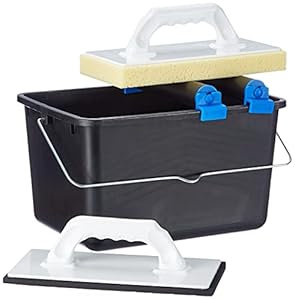 HELPMATE Fliesenwaschset 5-teilig mit Doppelrollenaufsatz