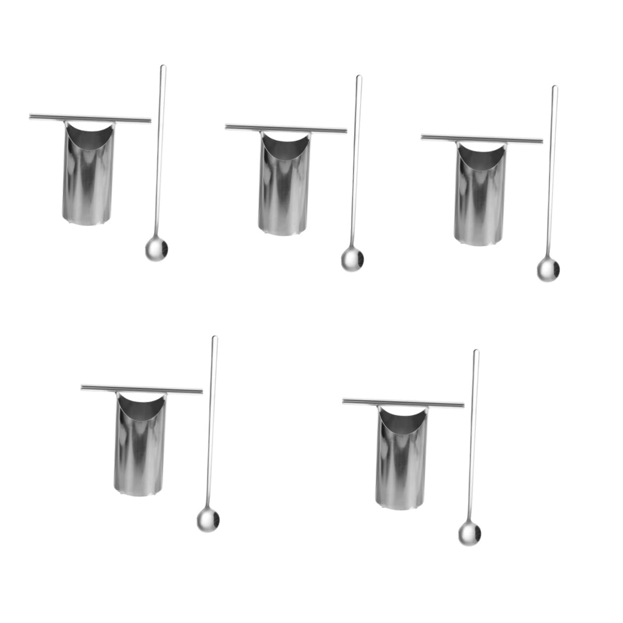 Amosfun 5 Sets Wassermelonen Lochöffner Wassermelonenschneider Metallöffner Für Wassermelonen Metall Wassermelonen Entkerner Entferner Wassermelonen Schneidwerkzeug Obstöffner