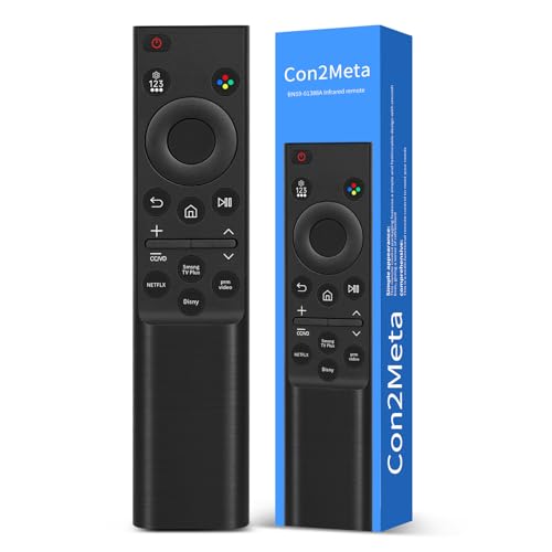 Universal BN59-01388A Remote Control Replacement for Samsung Crystal UHD 4K CU7000 DU7200 Series Smart TV with 4 Shortcut Programs（No Voice Function）