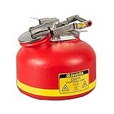 Justrite Sicherheitsdosen zur Entsorgung von Flüssigkeiten 30.5cm x 37.5cm Rot