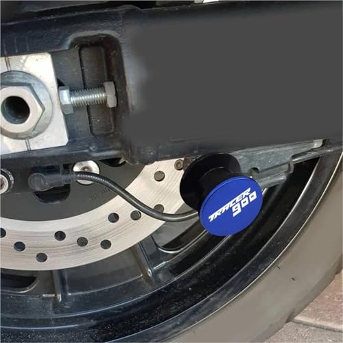 Carretes basculantes M6 para elevar y proteger tu moto Tracer 900 3
