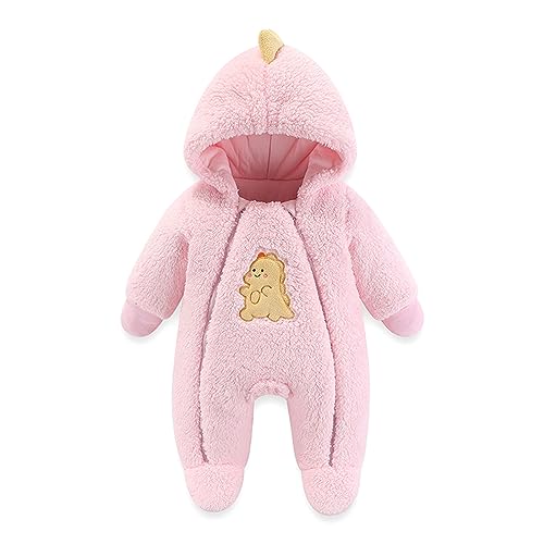 Combinaison pilote bébé épaissie et isolante avec pieds fermés