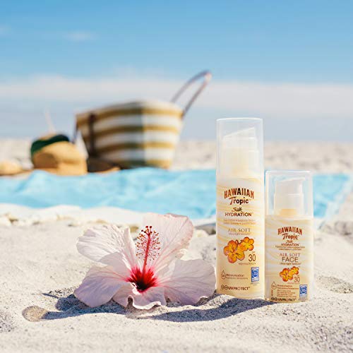hawaiian tropic air soft face