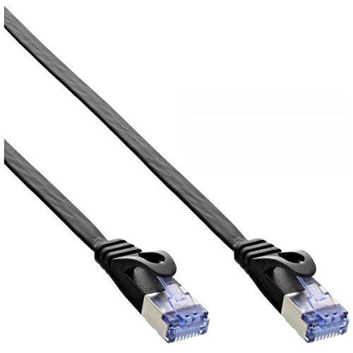 Preisvergleich Produktbild InLine 71807S flaches U / FTP Patchkabel (7 m) schwarz