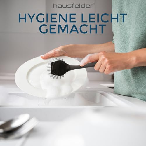 Foto von Hausfelder Spülbürsten Set Schwarz 4er