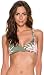 Roxy Women's Castaway Floral Athletic Tri Bikini Top