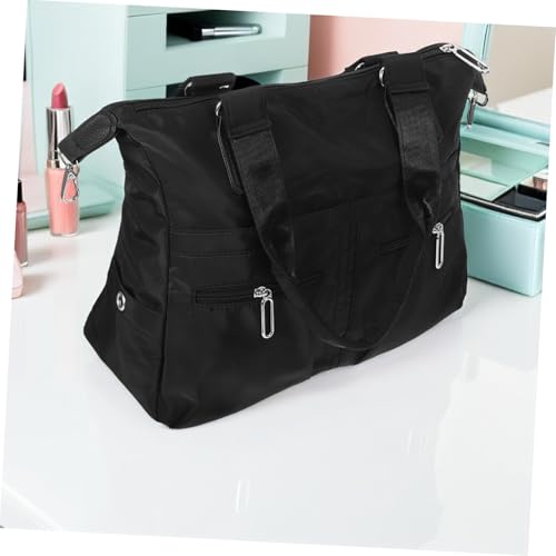 Grand Sac d'Ordinateur Portable en Nylon avec Compartiments Multiples
