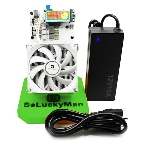 NerdQaxe++ Solo Bitcoin Miner 4.8TH/s, 4 BM1370 Chips, 98W