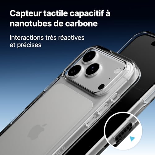 Coque iPhone 17 Pro Max RhinoShield Clear motif Geometric Wolf Head - 6