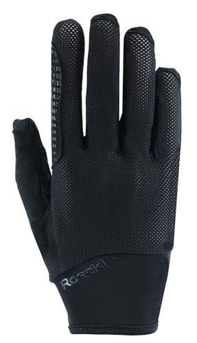 Roeckl Sports Reithandschuh Lier, Ladies Sommer Handschuh, Schwarz 6.5