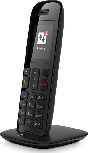 Téléphone sans fil Telekom Speedphone 10 noir avec grand écran rétroéclairé