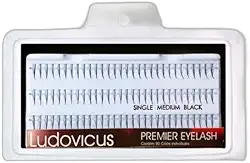 Cílios Fio A Fio Ludovicus Single Medium 10mm (Origem: Indonésia)