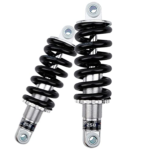 QUALITY MERCHANT 125Mm MTB Suspensionen Fahrrad Stoßdämpfer Fahrrad Dämpfer Fahrrad Frühlings-Absorber-Dämpfer Hinterradaufhängung Dämpfer Fahrrad Federelement Für Mountainbike, Rennrad,450Lbs Cover