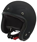 ダムトラックス(DAMMTRAX) バイクヘルメット ジェット D マットブラック メンズ (57cm~60cm未満)