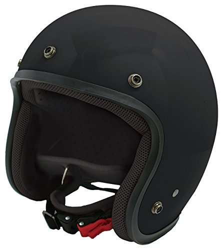 ダムトラックス(DAMMTRAX) バイクヘルメット ジェット D マットブラック メンズ (57cm~60cm未満)