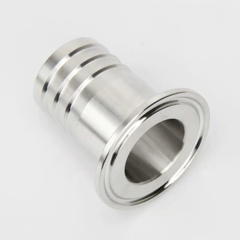 Złączka do węża sanitarnego z zaciskiem trójzaciskowym, do remontu domu, tuleja ze stali nierdzewnej SUS SS 304(108mm x Ferrule 119)