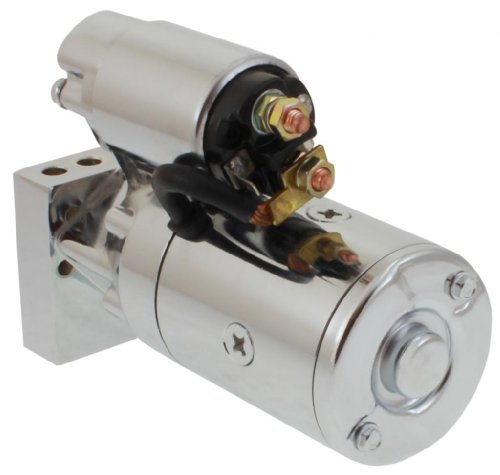 New Mini Racing Starter For Sbc Bbc Gm Chevy High Torque 3Hp Osgr 1.4Kw Chrome Big-Small Block 153/168 Tooth Flywheel (Gm Starters) 12363128 10097 S-81365 Pp106 12361146 244-1601 11428001 91-25-1122 #TOP4